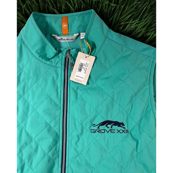 Peter Millar Grove XXIII Michael Jordan Fuse Elite Hybrid Vest 2XL NWT Teal