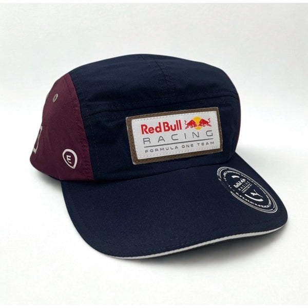 Red Bull Racing Formula One Puma 5 Panel Hat Cap Buckle Adjustable Rare F1