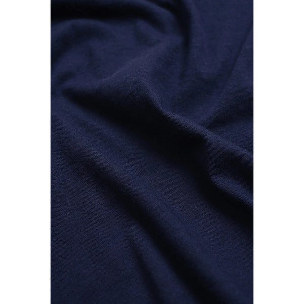 Mott & Bow Driggs Navy Blue Classic Crew T-Shirt Men's Large 100% Cotton EUC