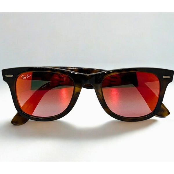 Ray-Ban RB4340 Wayfarer Sunglasses Tortoise 50-22-150 Italy w/ Case & Cloth