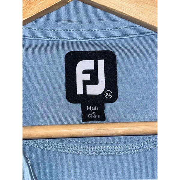 FootJoy FJ Teeth Of The Dog Casa De Campo Golf Polo Shirt Gray XL EUC