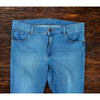 Mott & Bow Jane Mid Rise Skinny Jeans Women’s 32x28 Light Blue Stretch Denim