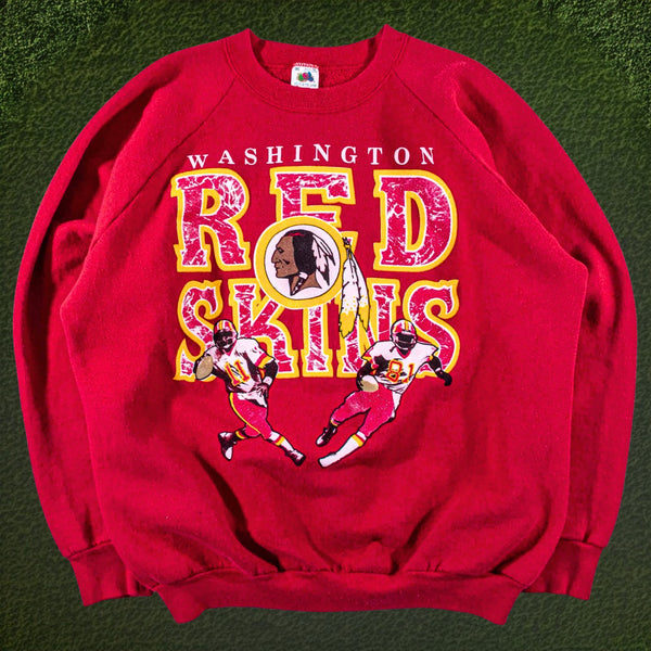 Washington Redskins Sweatshirt XL 90s NFL Made USA Red Gold Crewneck Vintage