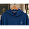 Turtleson Bellfield Hoodie Rockaway River Country Club Men's M Blue Golf NWOT