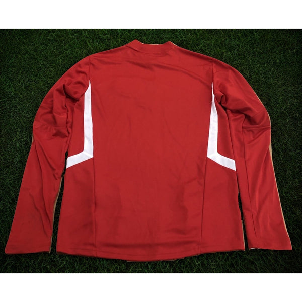 Adidas New York Red Bulls MLS Training Top Jersey Red L/S Climacool DP4994 M