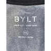 BYLT LUX Drop-Cut Pocket Tank Gray Pocket Men's 2XL NWOT UPF 50 Stretch