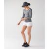 Lululemon Race To Place Run Hat 2.0 Black White Splatter EUC Adjustable