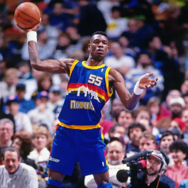 Denver Nuggets 1991-92 Mitchell & Ness Hardwood Classics Swingman Shorts L EUC