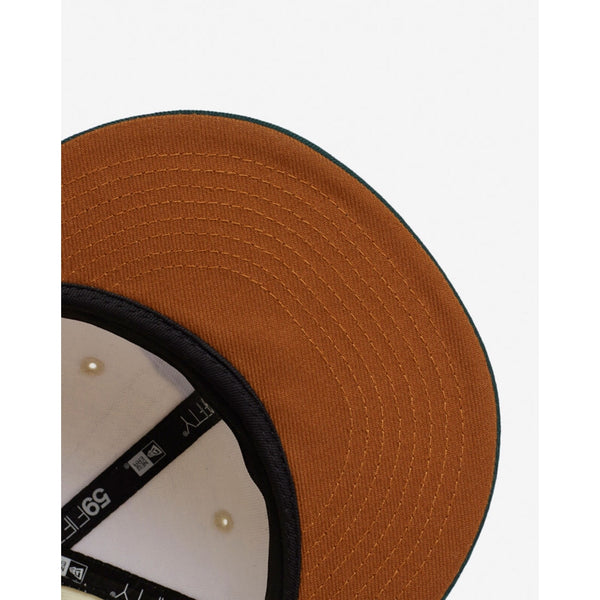 Oakland Oaks Acorns New Era 59FIFTY Outdoor Fitted Hat Sz. 8 RARE