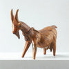 Rosa Ramalho Portugal Folk Art Pregnant Goat Ceramic Sculpture Signed Vintage