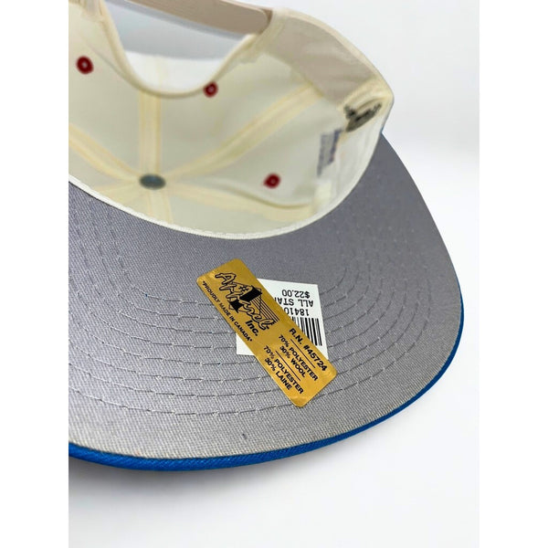 New York Rangers #1 Apparel 1994 NHL All Star Game Snapback Hat MSG NWT Vintage