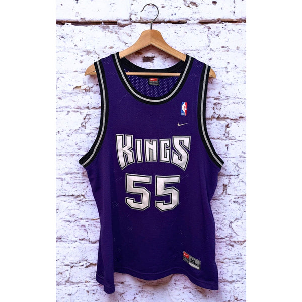 Sacramento Kings Jason Williams Vintage Nike Jersey XL Stitched White Chocolate