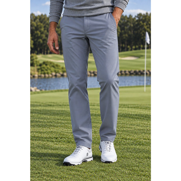 Greyson Montauk Performance Golf Trousers Men's 38x32 Slate Gray Stretch NWOT