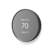 Google Nest Smart Thermostat Charcoal Brand New Sealed G4CVZ