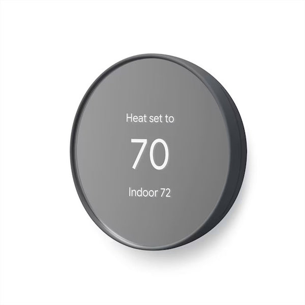 Google Nest Smart Thermostat Charcoal Brand New Sealed G4CVZ