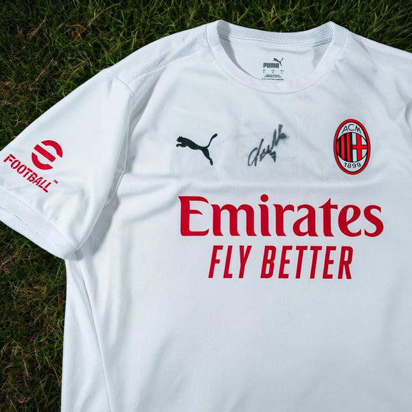 AC Milan Alvaro Morata Signed Training Worn Jersey 2024 Puma Team Issued Sz L