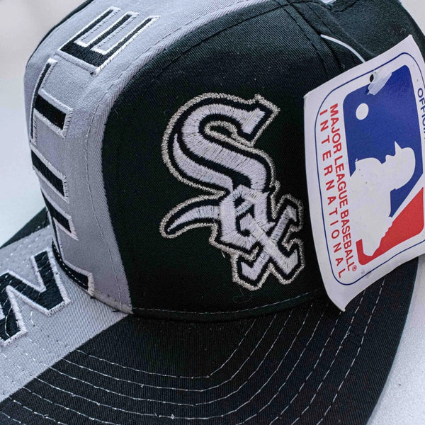 Chicago White Sox MLB Starter Swirl Snapback Hat VTG 90s Streetwear Baseball NWT