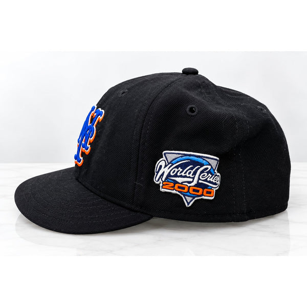 New York Mets 2000 World Series MLB New Era 59FIFTY Hat 7 1/4 Wool USA Vintage