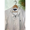 Polo Ralph Lauren Bi Swing Windbreaker Jacket White XL Full Zip Bomber Vintage
