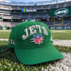 New York Jets Logo Athletic Diamond Cut Snapback Hat NFL Pro Line Vintage 90s