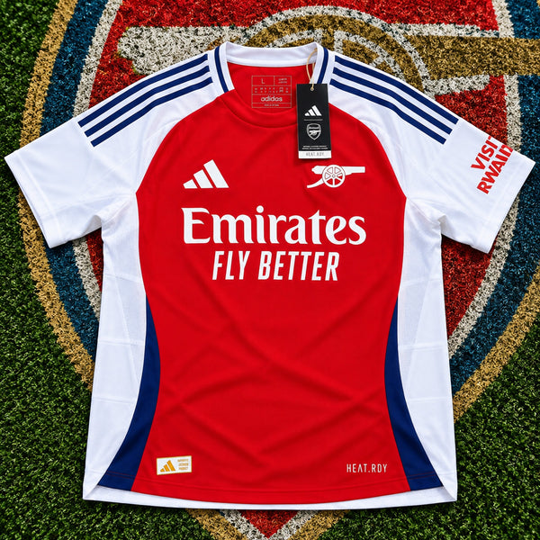 Arsenal FC Bukayo Saka #7 Adidas 2024/25 Home EPL Soccer Jersey Large NWT