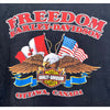 Harley Davidson Freedom Ottawa Canada Bald Eagle Skull XL Biker T Shirt Tee