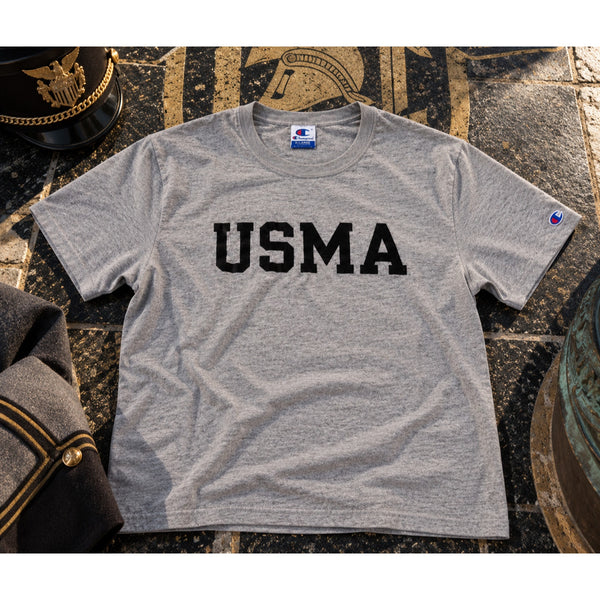 USMA West Point Military Academy Champion T Shirt Sz. XL Gray Vintage 90s USA