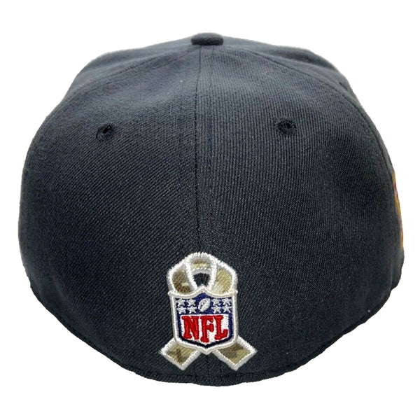 New York Jets New Era NFL Salute To Service 59FIFTY Fitted Hat Sz 7 1/4 RARE