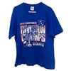 New York Giants NFL 1997 Division Champs T Shirt Sz. XL Blue Pro Player Vintage