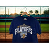 Charleston RiverDogs 2017 Playoffs Shirt L EUC MiLB New York Yankees Prospects