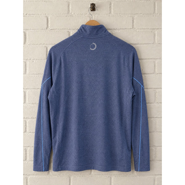 Zero Restriction Medalist Golf Club Tour Series 1/2 Zip Pullover Blue M EUC