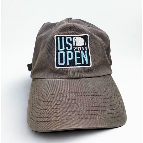 US Open 2011 New York City '47 Brand Strapback Hat Cap JPMorgan Khaki Tennis