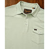 Howler Brothers Ranchero Western Pearl Snap Polo Green Cotton Shirt Mens M