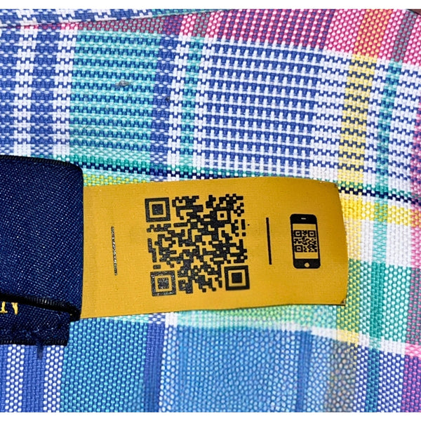 Polo Ralph Lauren Classic Fit Performance Oxford Plaid Shirt Mens 3XB EUC