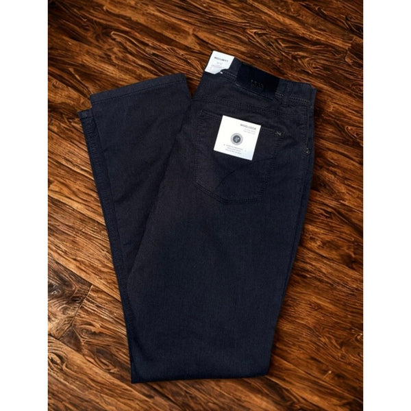 Brax Cooper Fancy Pants 34x32 Black Regular Fit 5 Pocket Cotton Stretch NWT