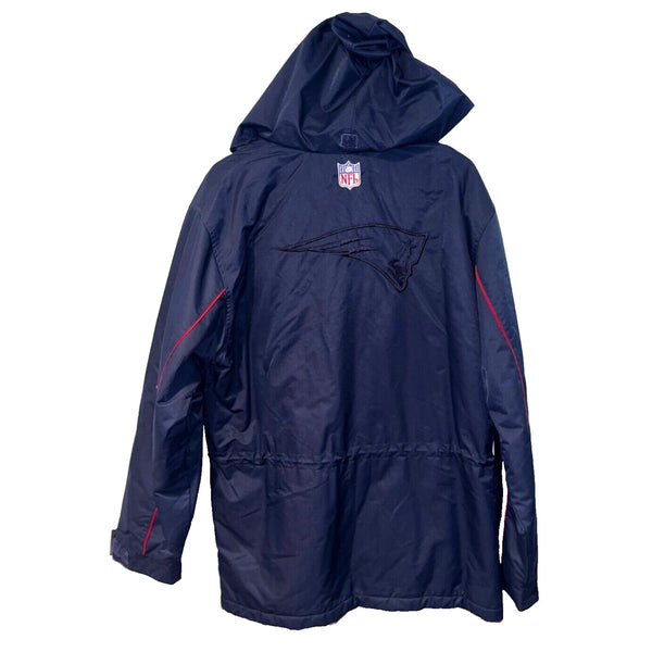 New England Patriots Adidas Hooded Full Zip Jacket Men’s M Vintage NFL