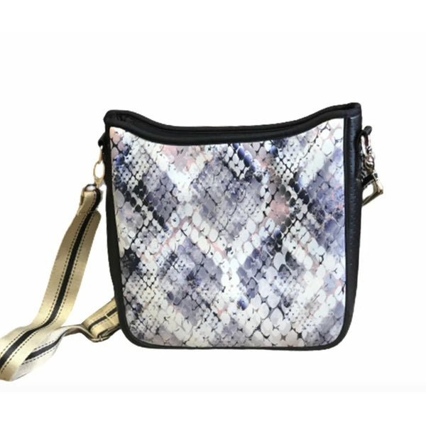 preneLOVE Classic Neoprene Messenger Bag - Muskoka NWT MSRP $89