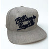 Billionaire Boys Club Mitchell & Ness Snapback Hat Gray Wool Script Logo BBC