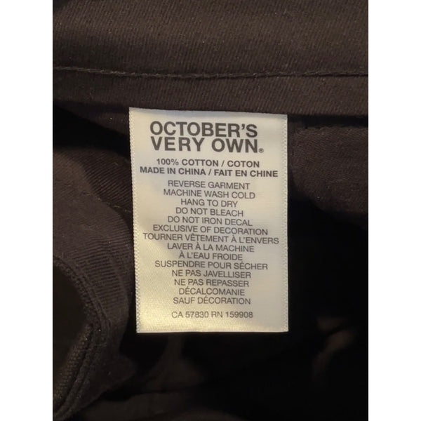 October’s Very Own OVO Laugh Now Cry Later Chino Pants Black Men’s 34x31