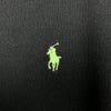 Polo Ralph Lauren V-Stitch Crewneck Sweatshirt Black Pony Logo 2XLT Vintage