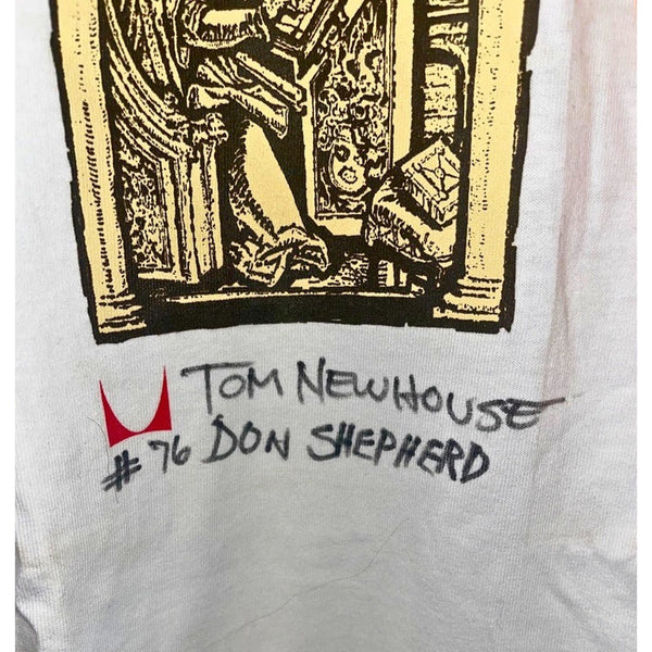 Herman Miller Eames Geneva Tee XL Signed Newhouse Shepherd Vintage 90s