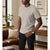 Buck Mason Field-Spec Cotton Heavy Tee Speckle Grey XL NWT Heavyweight $62