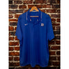 Nike Duke Blue Devils Basketball Team Issued Dri-FIT Polo Shirt Blue 2XL NCAA