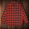 CC Filson Vintage Flannel Work Shirt 11010689 Red Black Gold Plaid Men’s Small