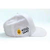 Black Clover Premium Clover 16 Flex Fit Hat White S/M Nick's Camp NWT Golf Cap