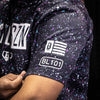 Baseball Lifestyle 101 BL101 BSBL-SZN Galaxy Short Sleeve Hoodie Mens Large NWOT