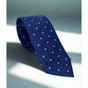 Charles Tyrwhitt Men’s 100% Silk Tie Blue Polka Dot Classic Necktie EUC