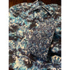 Robert Graham Blue Floral Shirt Mens M Flip Cuff Geometric Button Down EUC
