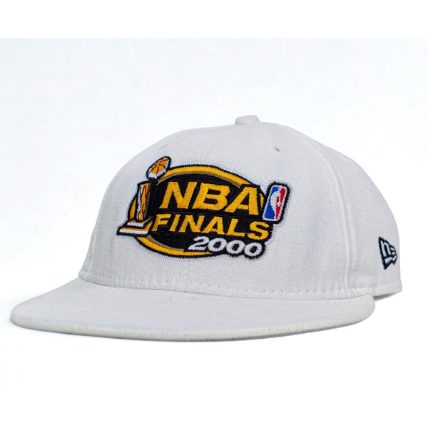 NBA Finals 2000 New Era Snapback Hat USA Lakers Pacers Vintage White Cap OSFA