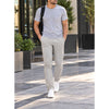 Lululemon ABC Slim-Fit Trouser Warpstreme Stone Khaki Men’s 34x36 NWOT 5 Pocket